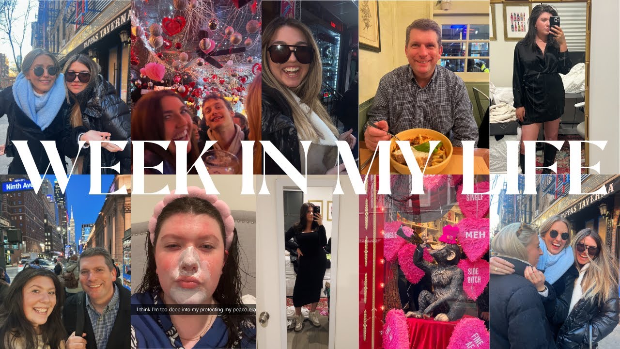 NYC WEEK IN MY LIFE | getting into a routine, feeling lost during postgrad & weekend w/ friends