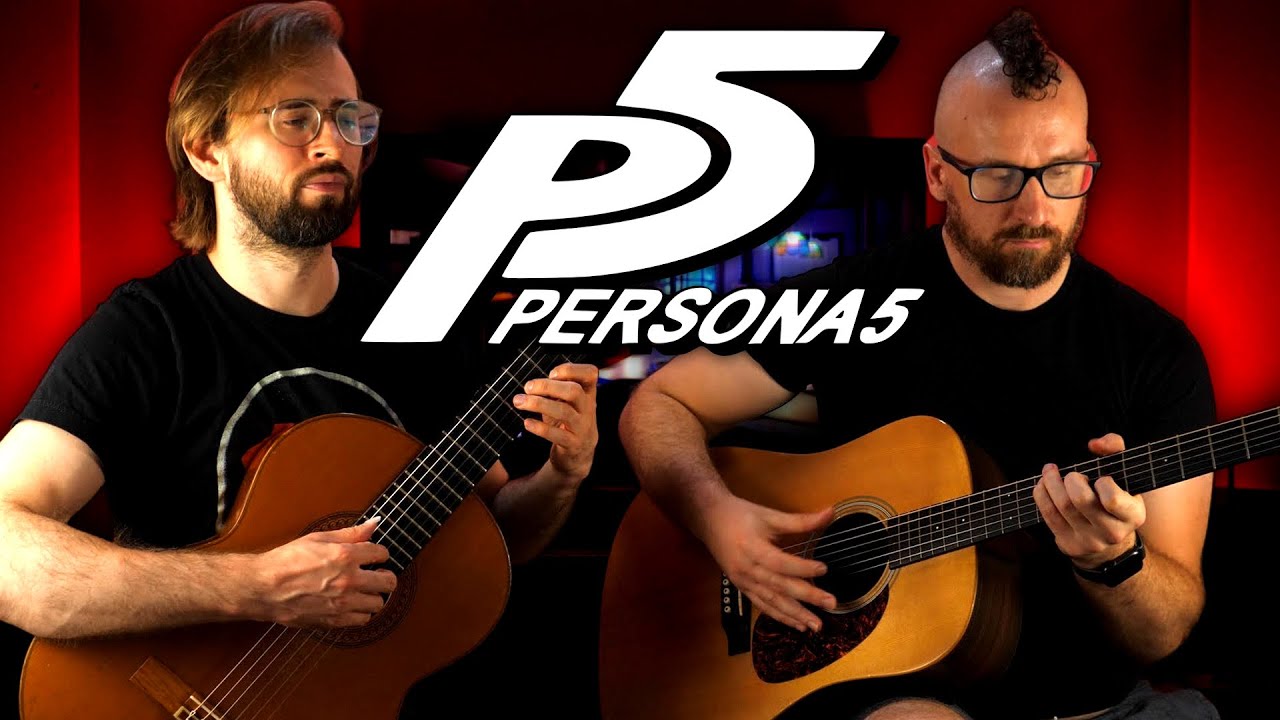Persona 5 - Beneath the Mask - Acoustic/Classical Guitar Cover - Super Guitar Bros