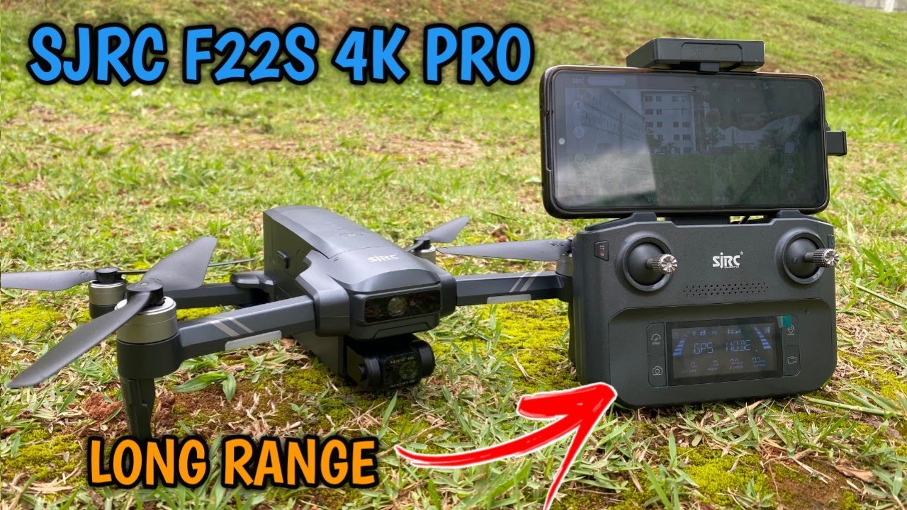 SJRC F22S 4K PRO passou de 3.5km ? 🤔 long range e tempo de vôo tudo em detalhes