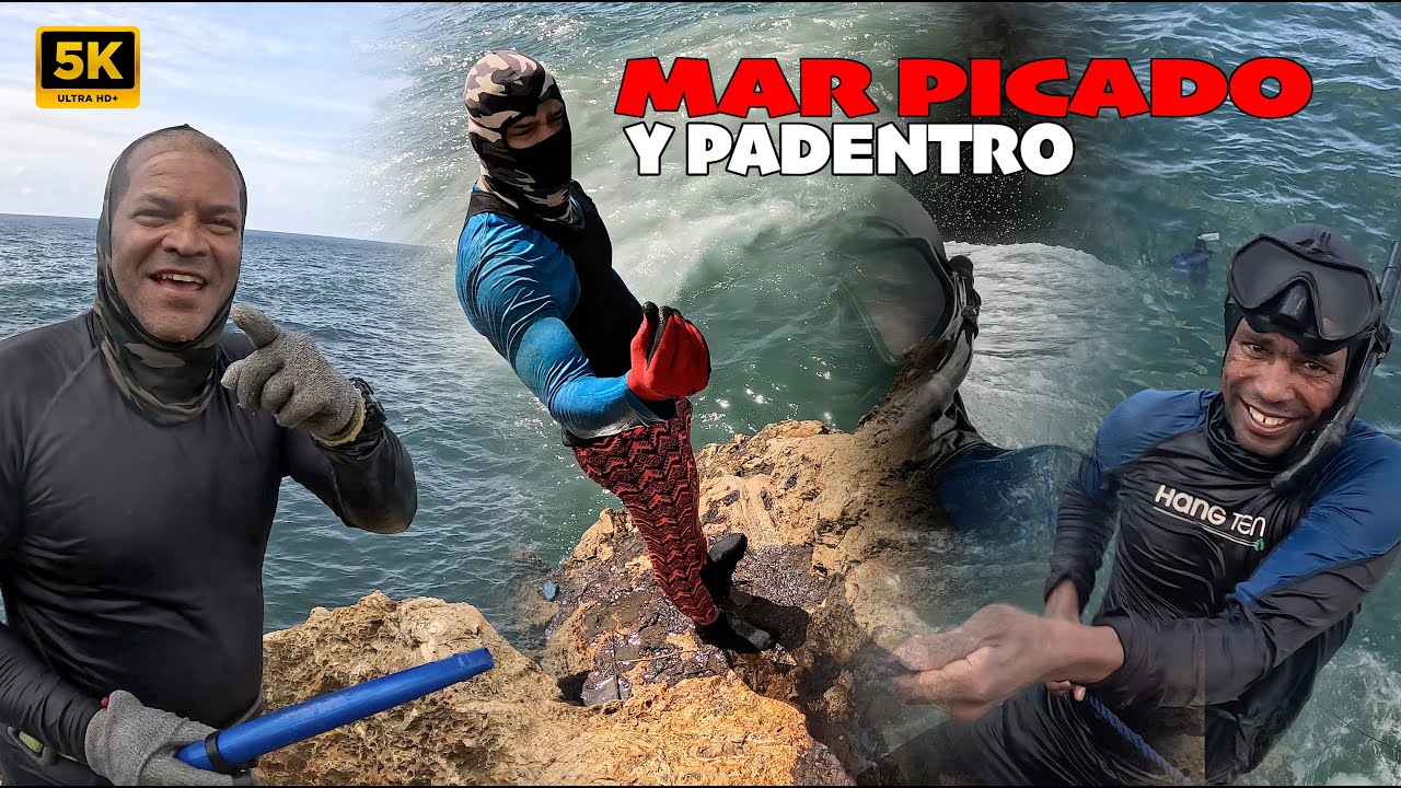 LA FIEBRE DE ORO EN EL MALECÓN DE SANTO DOMINGO CON EL MAR PICADO