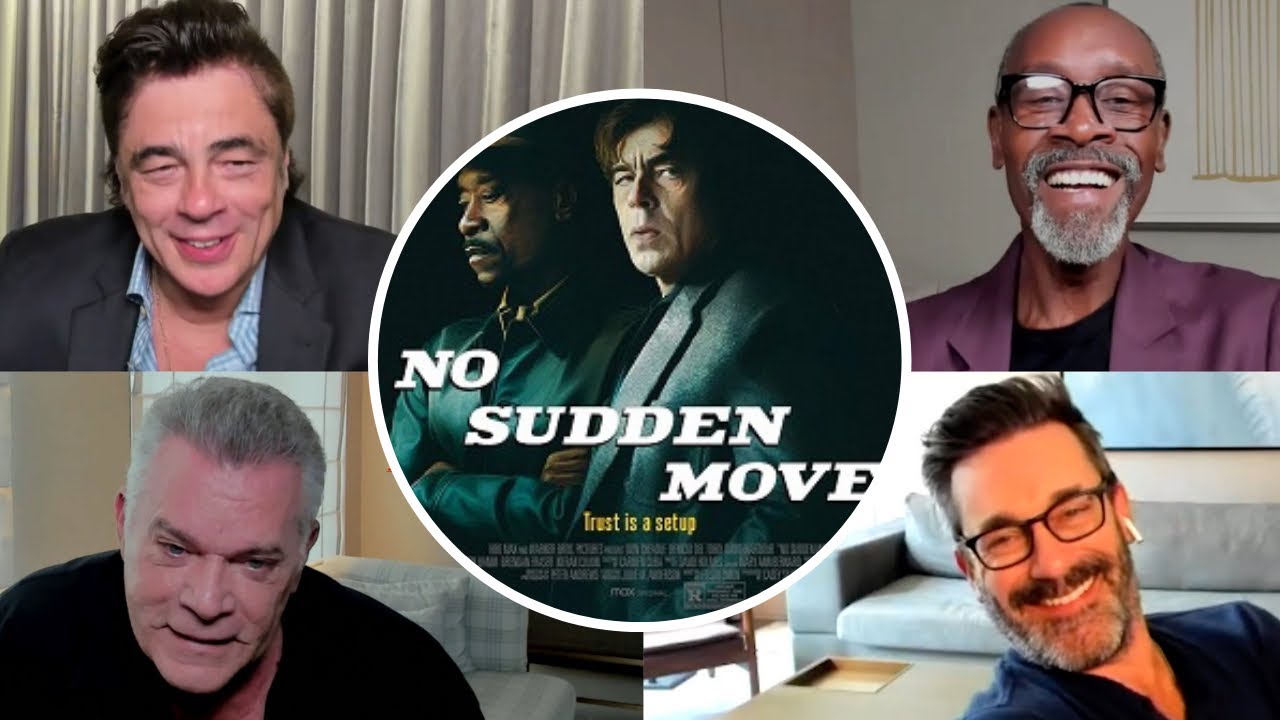 NO SUDDEN MOVE Cast Interview: Cheadle, Del Toro, Hamm, Liotta, Fraser, Harbour, Culkin and more!