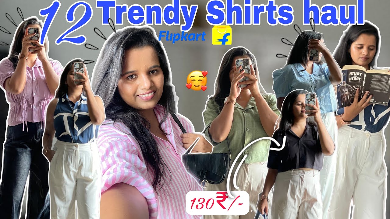 *HUGE* Under 599/- 😳 Office/College Wear Shirt Haul !! Flipkart haul😍 #haul #flipkart 