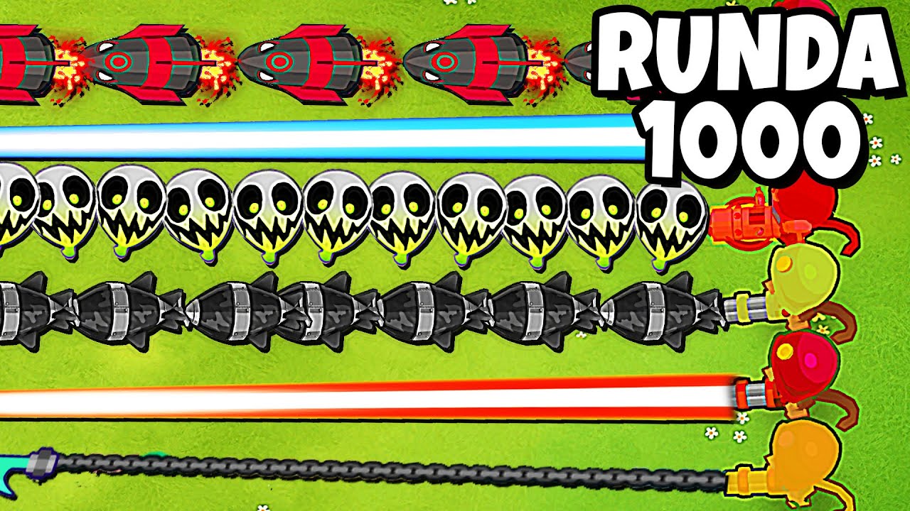 DODAŁEM 6 NOWYCH DRZEWEK DARTLING GUNNERA i POBIŁEM REKORD -  BLOONS TD 6