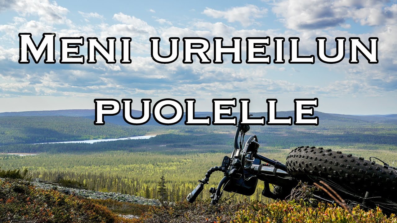 Aakenustunturille fillarilla