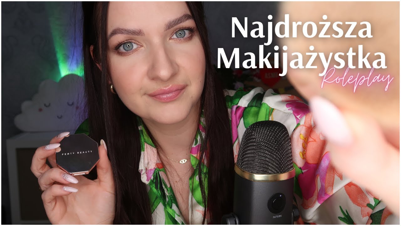 ASMR ROLEPLAY • Najdroższa Makijażystka Robi Twój Makeup • Polish ASMR / ASMR Po Polsku