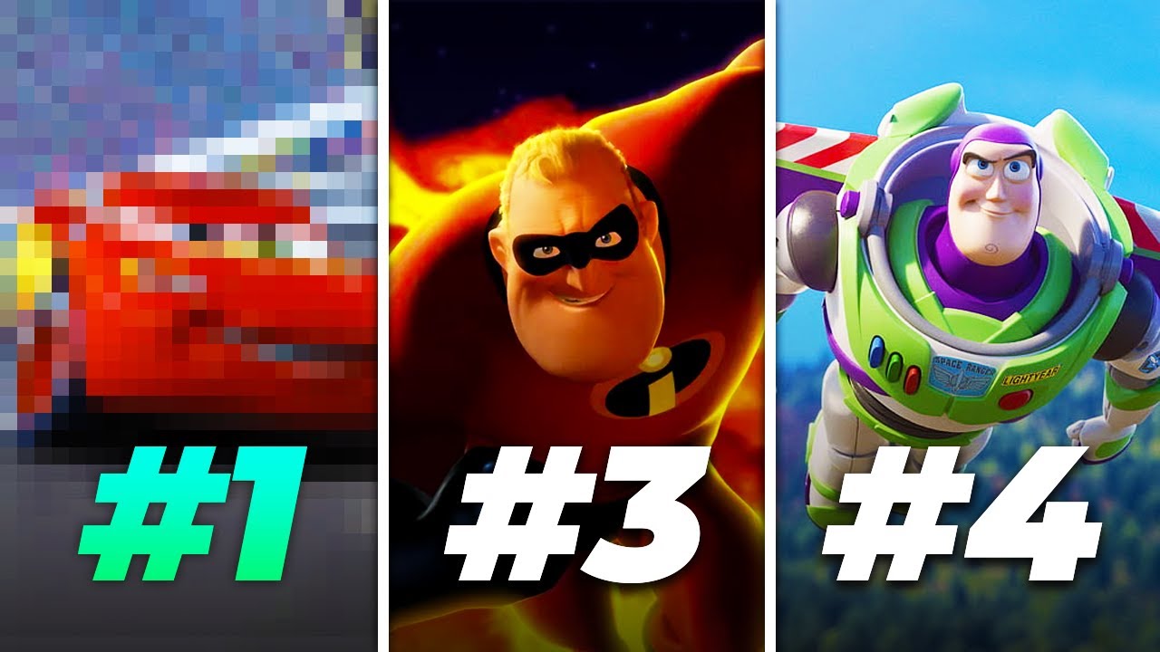 Speed Comparison: Pixar Olympics