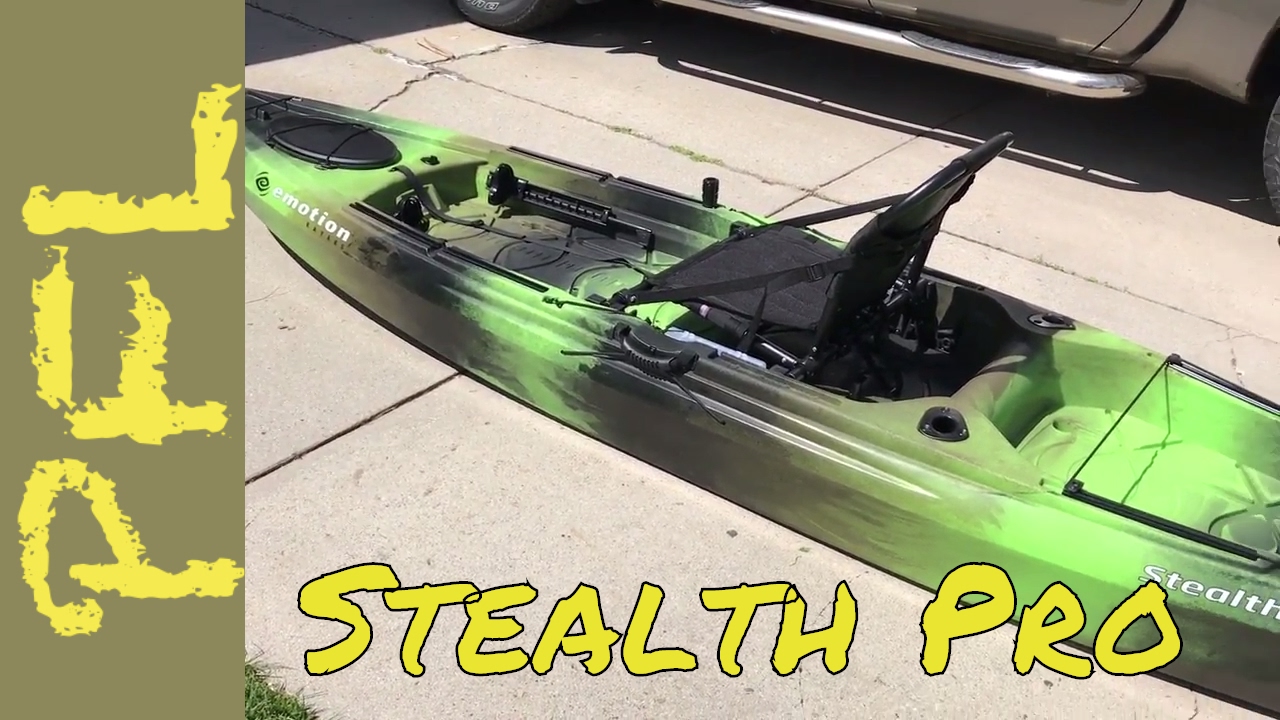 Emotion Stealth Pro Angler Kayak | Test and Review