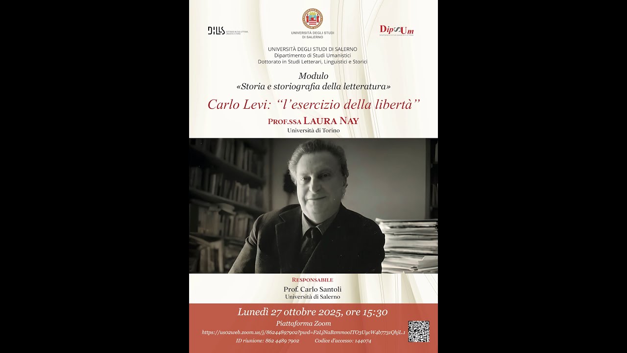 Carlo Levi: "l'esercizio della libertà" (Laura Nay).