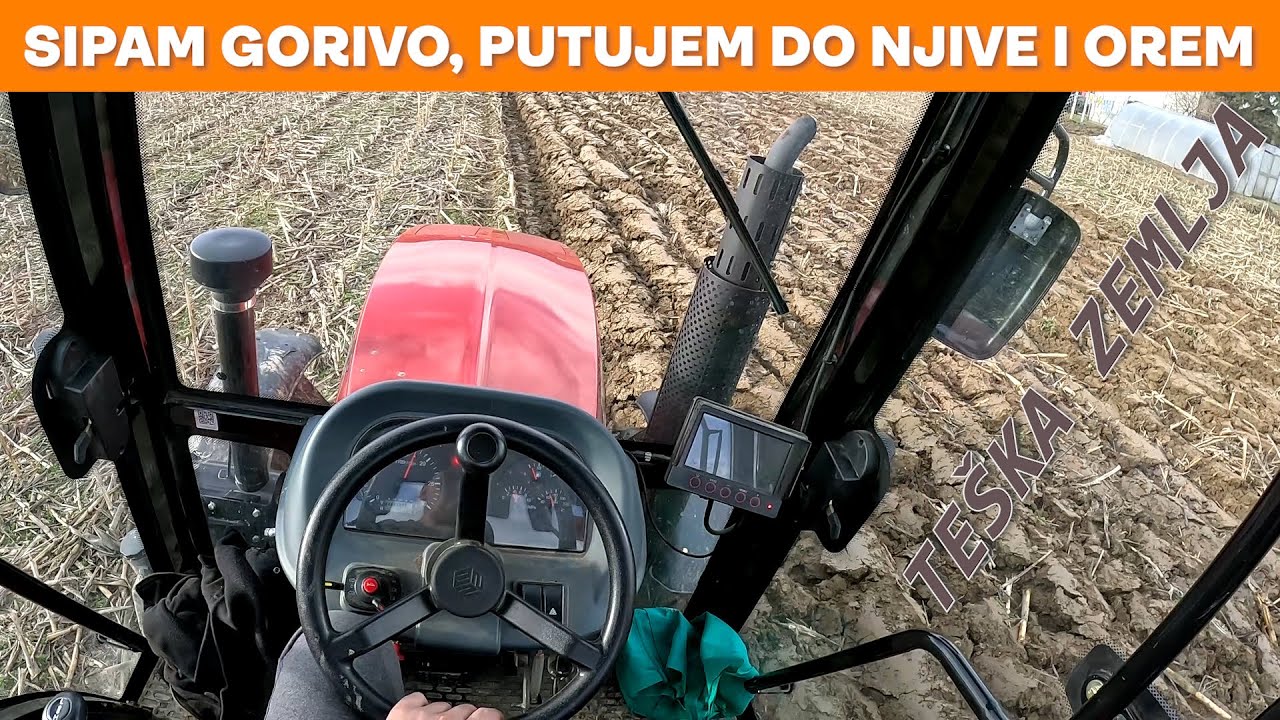 Vidite ono što ja vidim-pogled iz prvog lica! Oranje sa Kinezom kod Pavla-januar 2025. g.