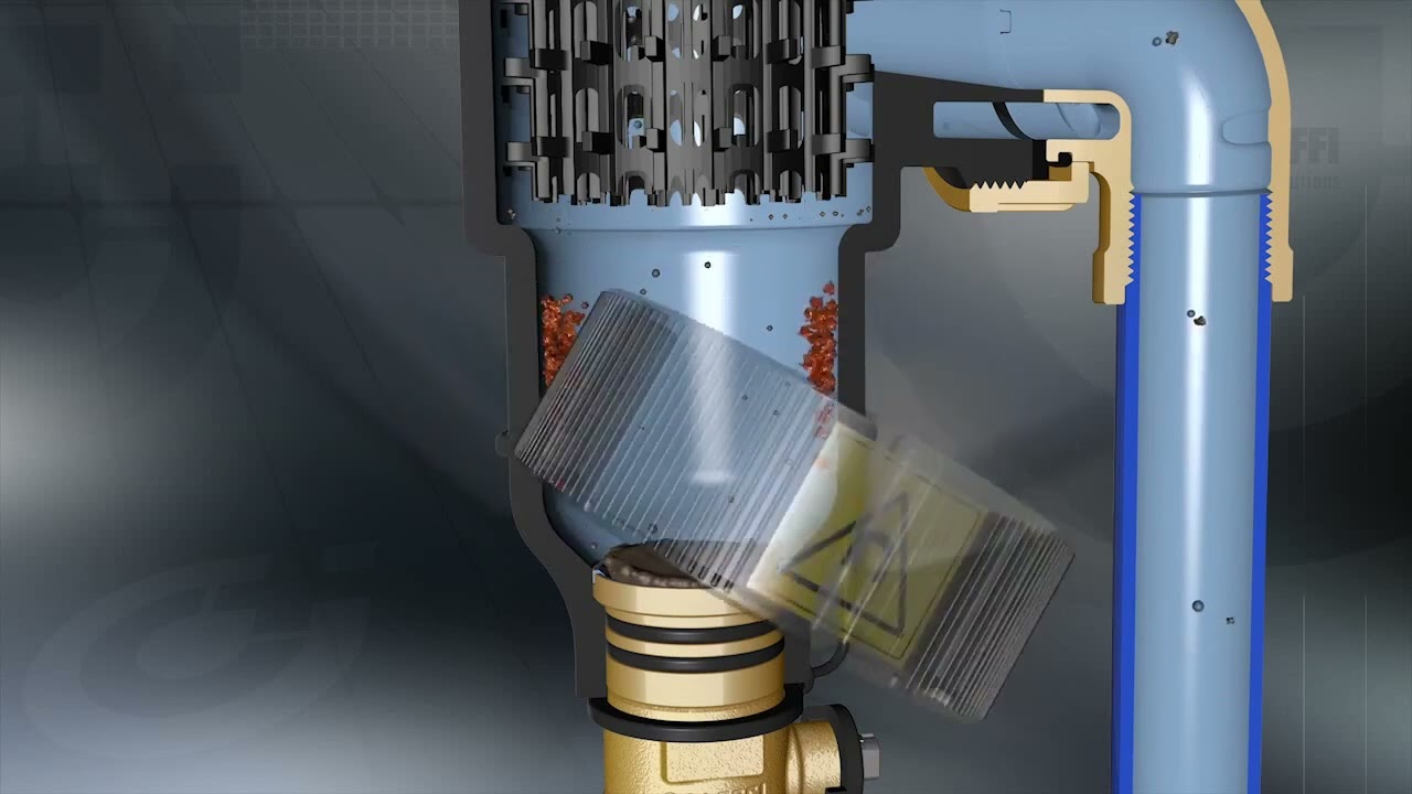 DIRTMAG&copy; Dirt Separator with magnet - HVAC