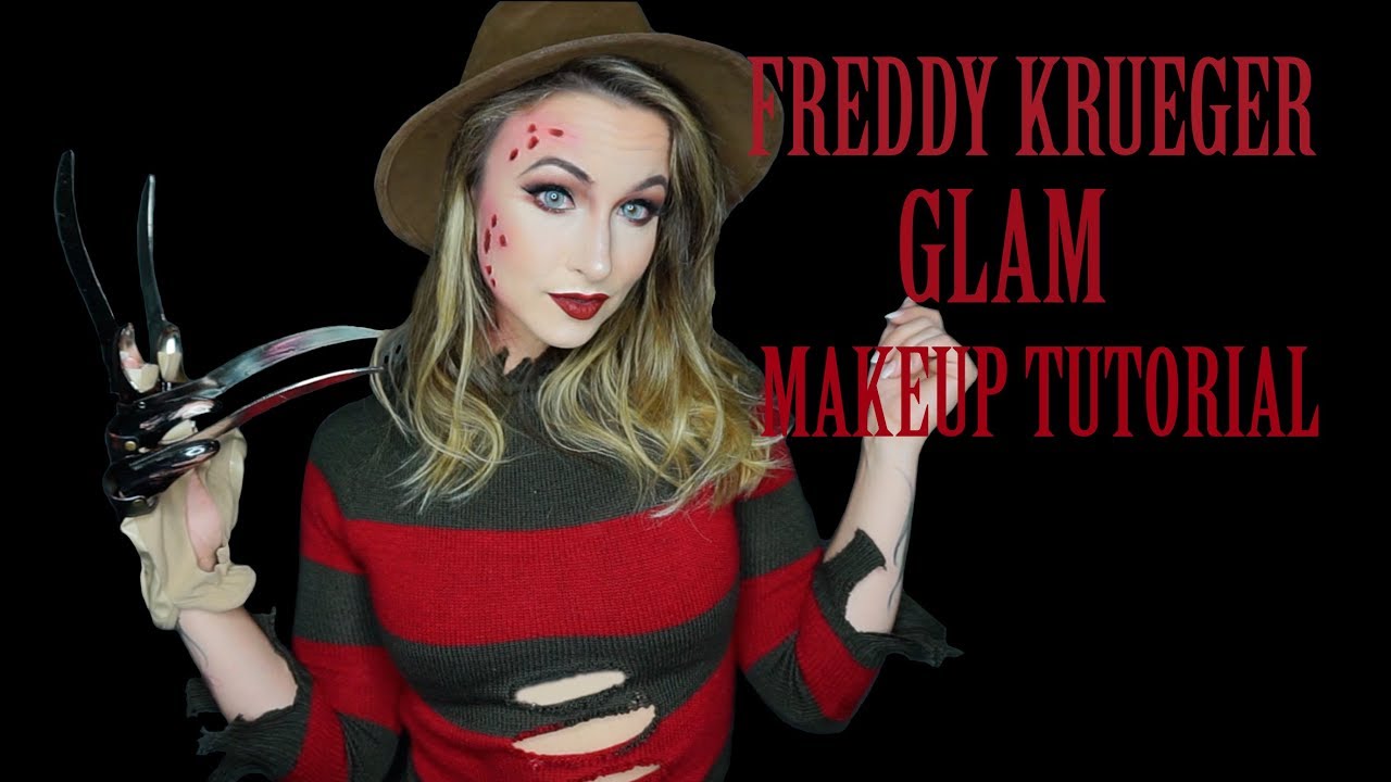 Freddy Krueger Glam Makeup Tutorial