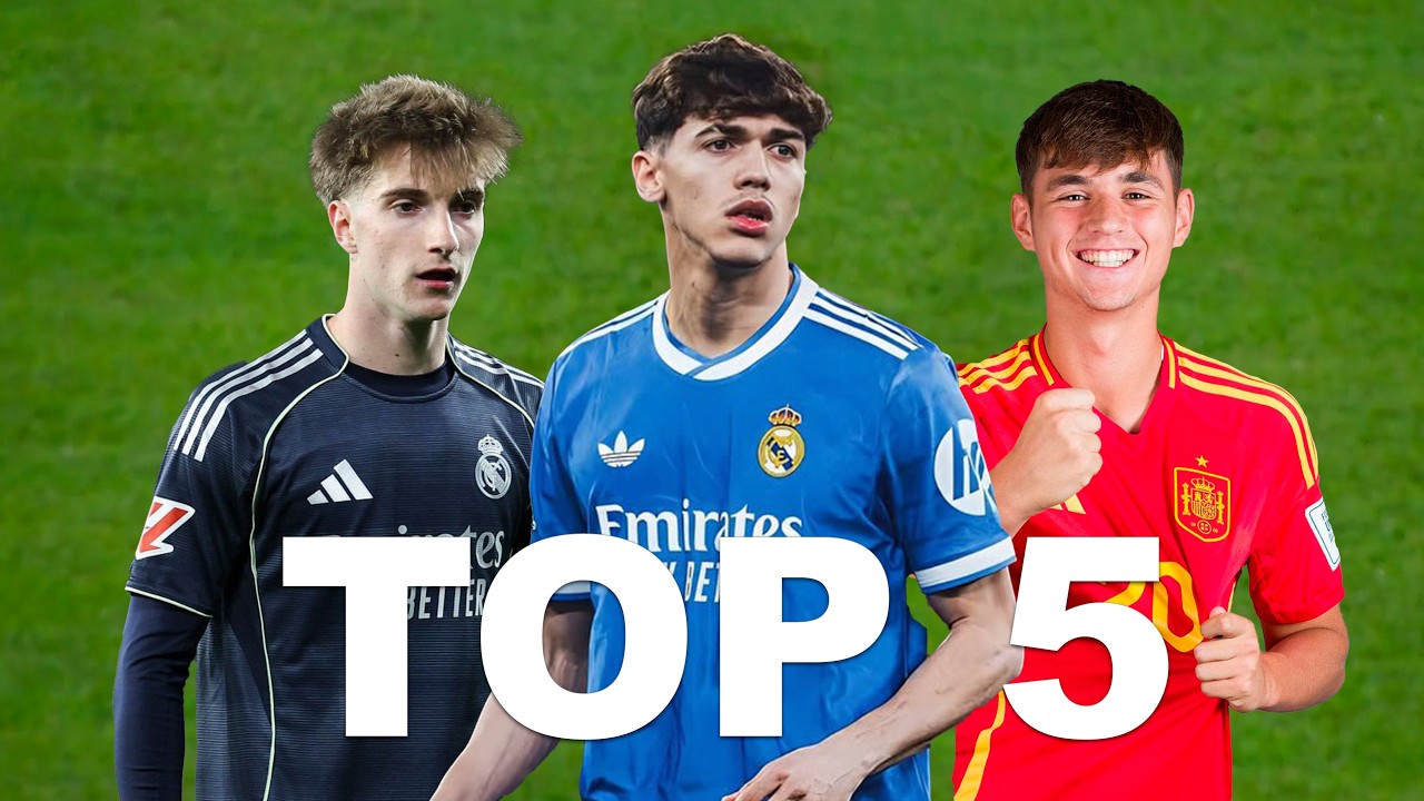Top 5 Best Real Madrid WONDERKIDS 💎
