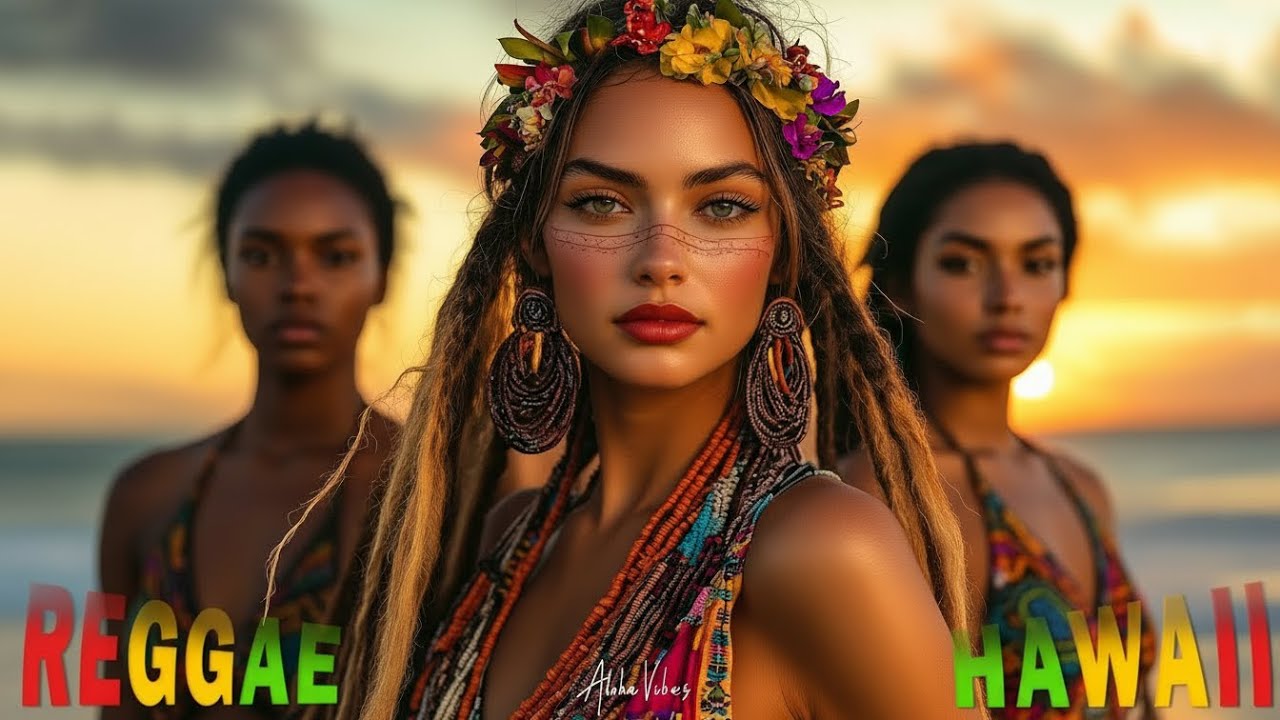 🌴 Tropical Chill Reggae Playlist Nonstop – Hawaiian Ocean Vibes for Summer Peace & Relaxation ☀️