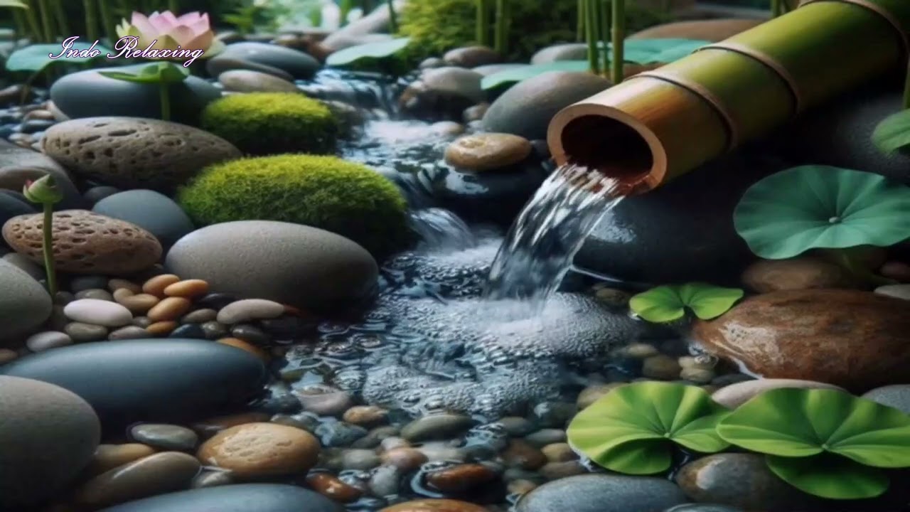 Relaxing Music with Flowing Water Sounds | Sleep Aid and Meditation