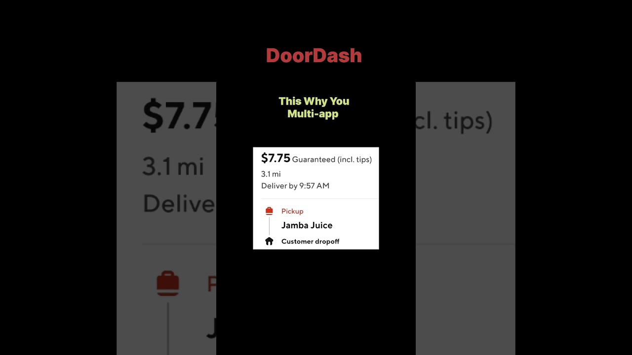 Multi-apping With DoorDash And UberEATS To Make More Money Per Hour