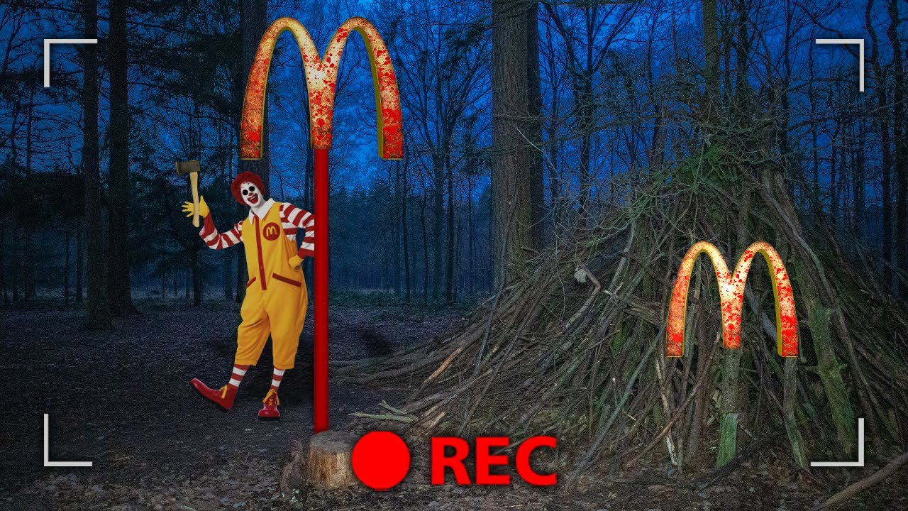 Ga NOOIT OPZOEK Naar RONALD MCDONALDS In Het HORROR BOS..! *Hij Rent BOOS achter ons AAN!*