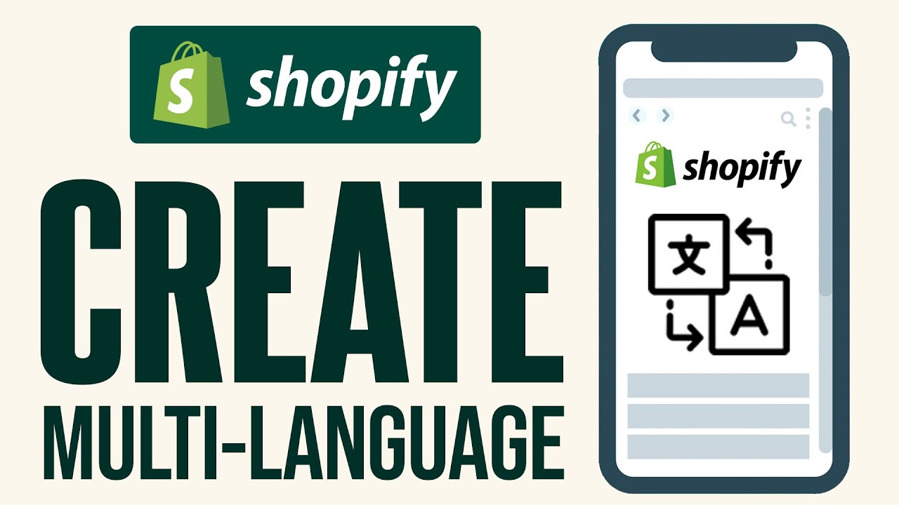 How to Create a Multi Language Store in Shopify (2026) Step By Step Tutorial