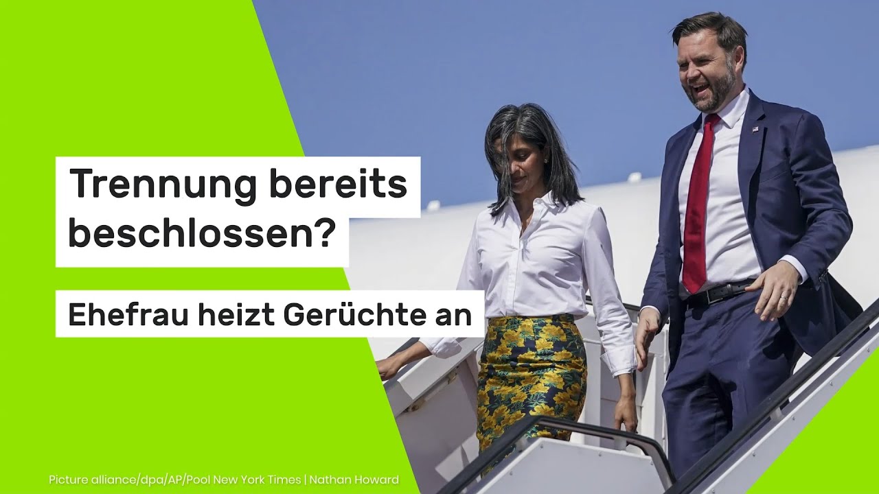 Trennung bereits beschlossen? Ehefrau heizt Ger&uuml;chte an