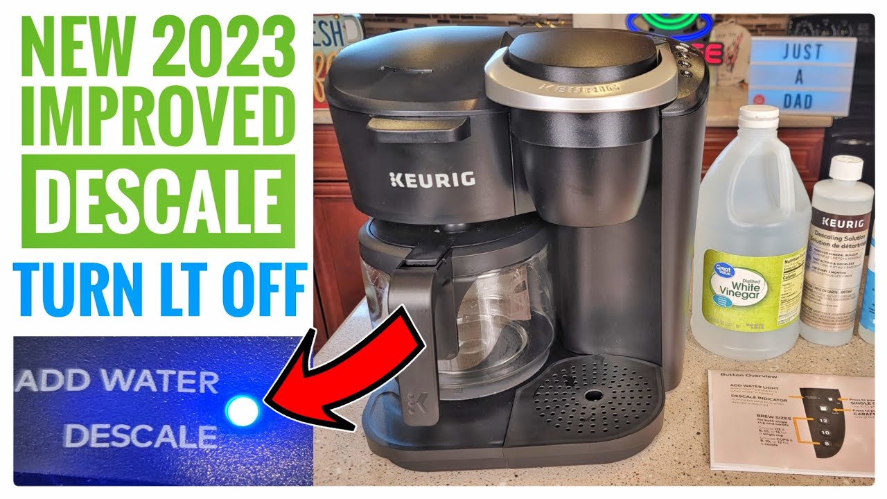 Keurig K-Duo Essentials Descale Light Won’t Turn Off? 🔧 Fix It in Minutes