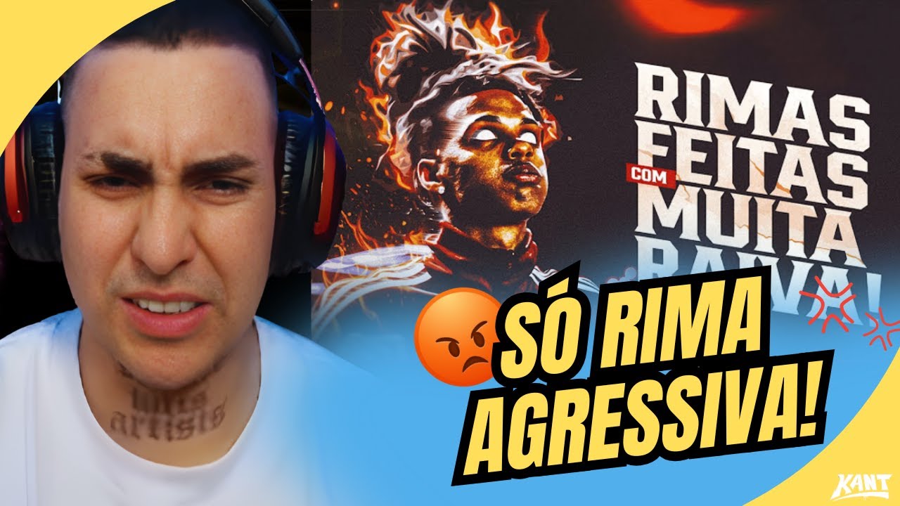 KANT REAGE A quando o MC RIMA com RAIVA! 😡 Ambiente de Kant