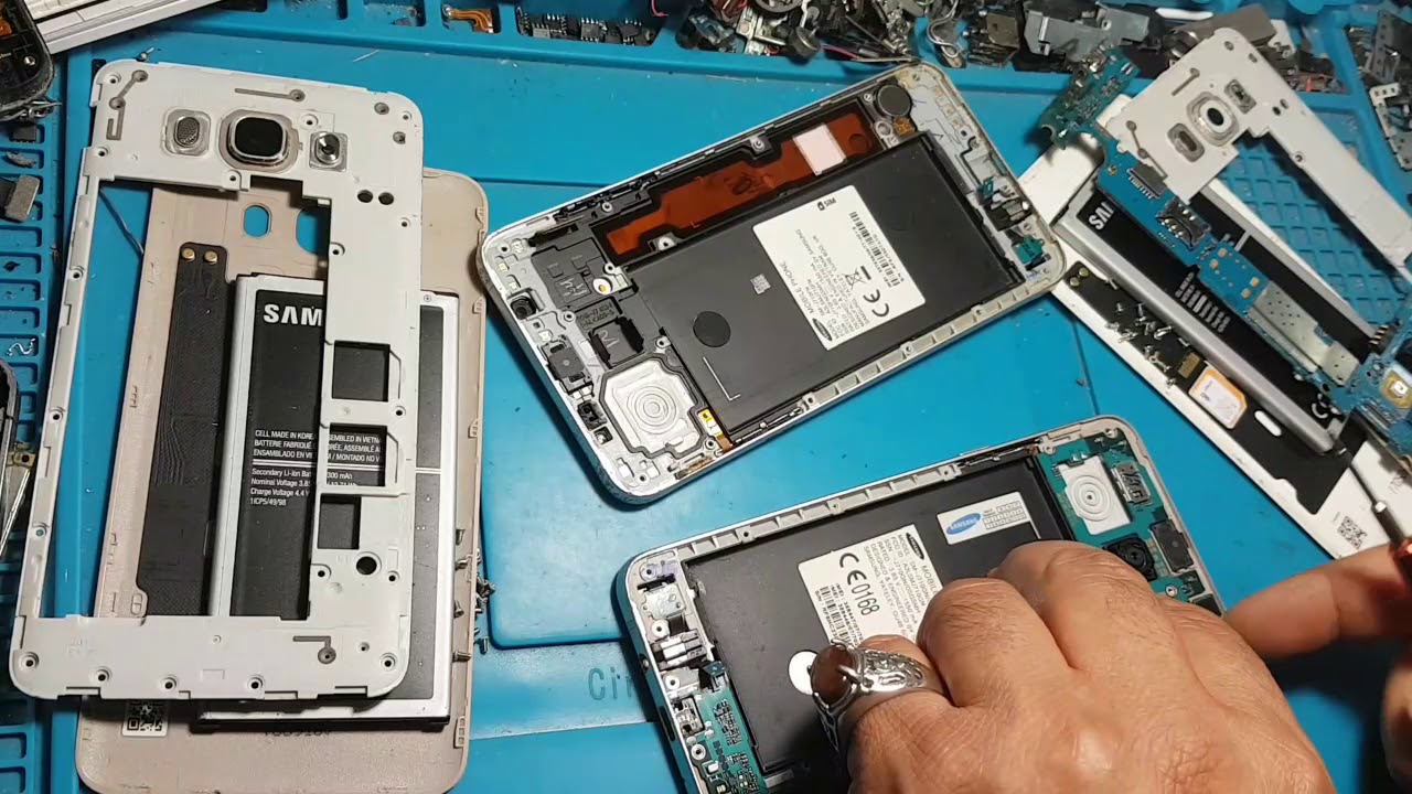 اصلاح مشكلة عدم استجابة زر الباور  changer Replace Power Button J710f samsung