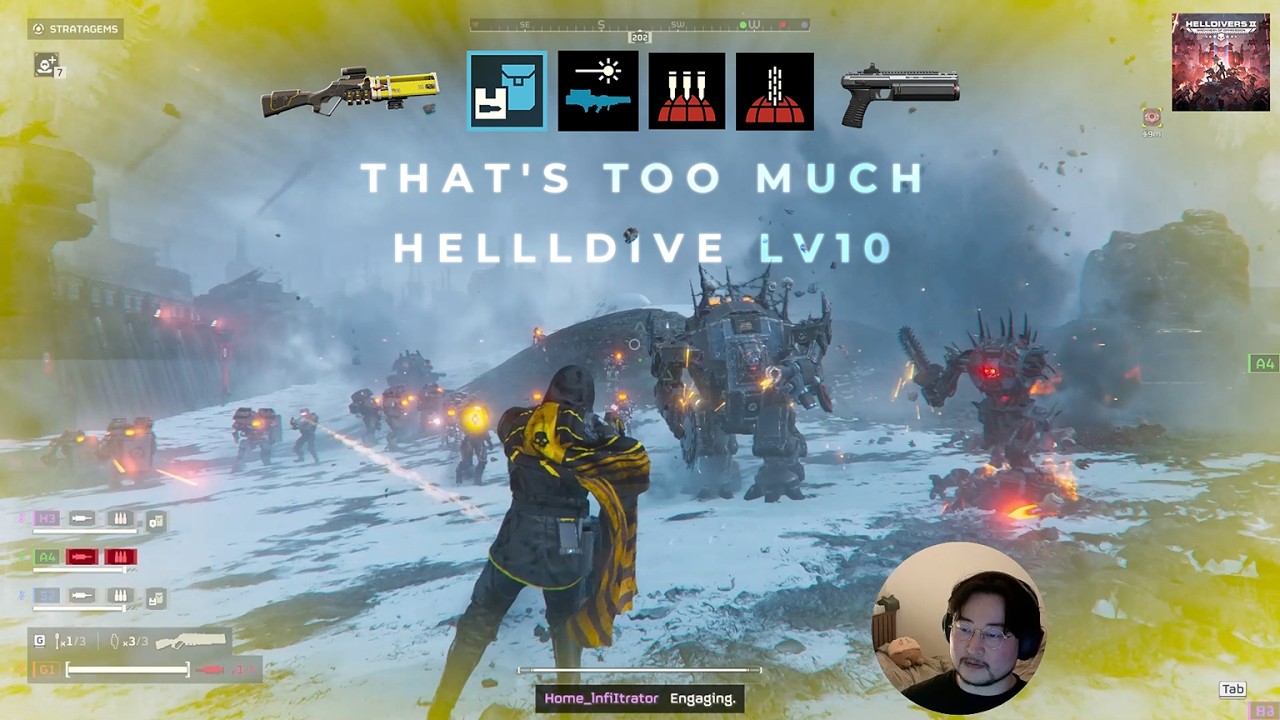 Cyberstan Diff 10 Quasar Cannon Meta | Helldivers 2 (오토마톤 퀘이사 캐논) #003