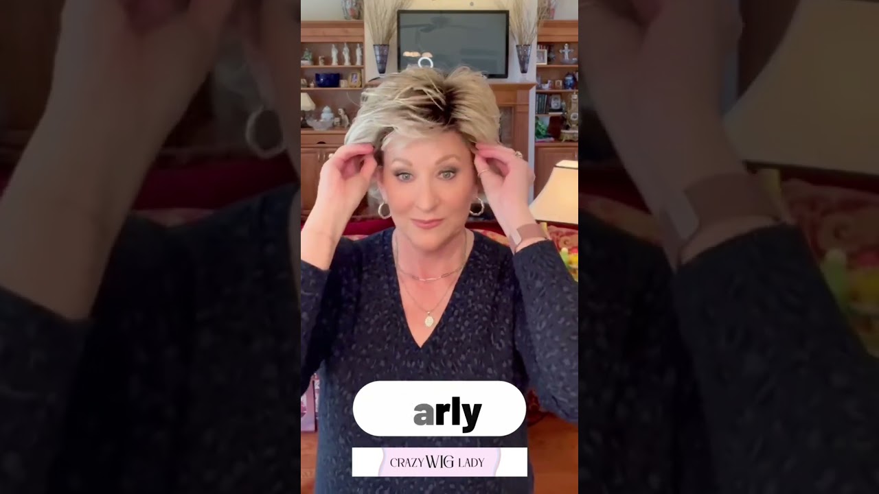 CARLY wig❤️Henry Margu ❤️10/613GR❤️AFFORDABLE fun style! #shorts