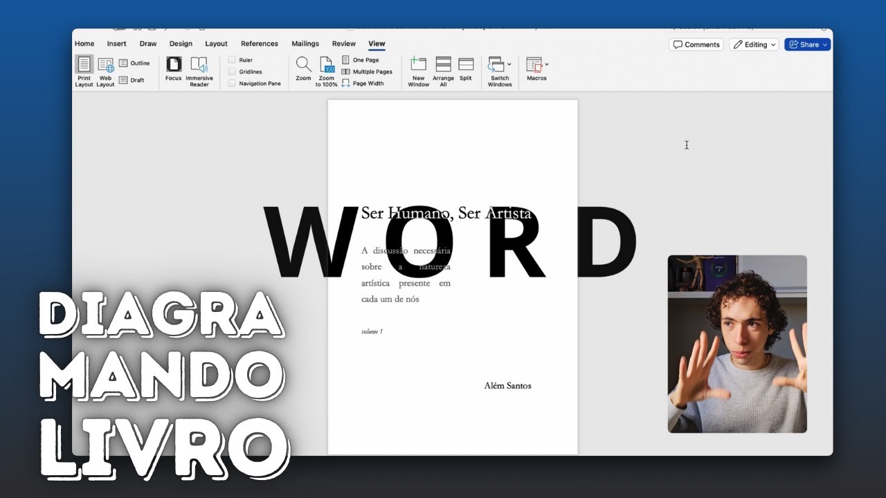 Como diagramar um livro no Word: o básico para fazer bonito