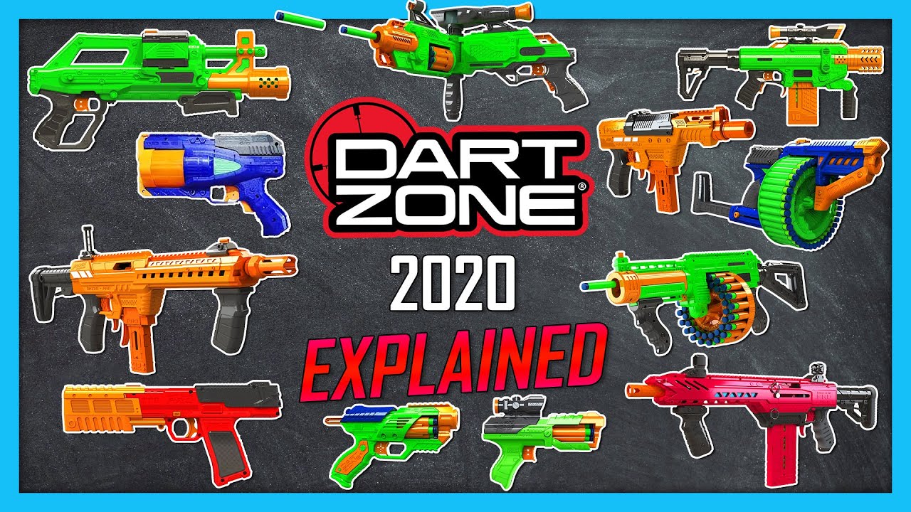 Every 2020 Dart Zone Blaster Explained in 10 Words or Less