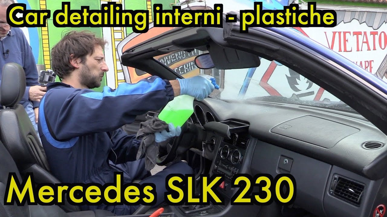 Car detailing - SLK 230 Kompressor - interni e plastiche - parte 2