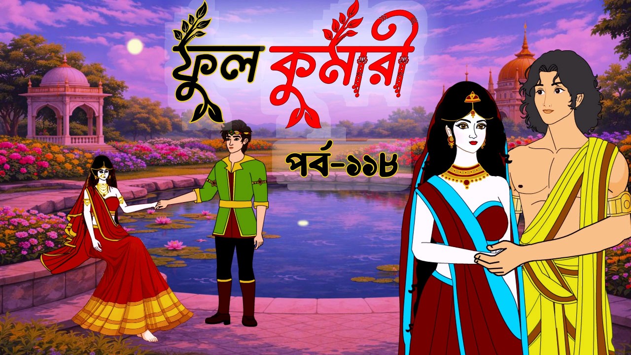 ফুলকুমারী পর্ব ১১৮ | Bangla Cartoon | ফুলকুমারীর জাদুকরী গল্প | Fulkumari Cartoon in Bengali