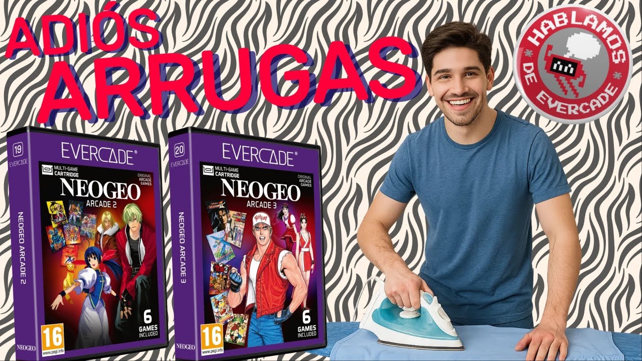 Hablamos de Evercade (Ep.282): Nuevos precintos... ¡¡¡NADA DE ARRUGAS!!! #minidirecto