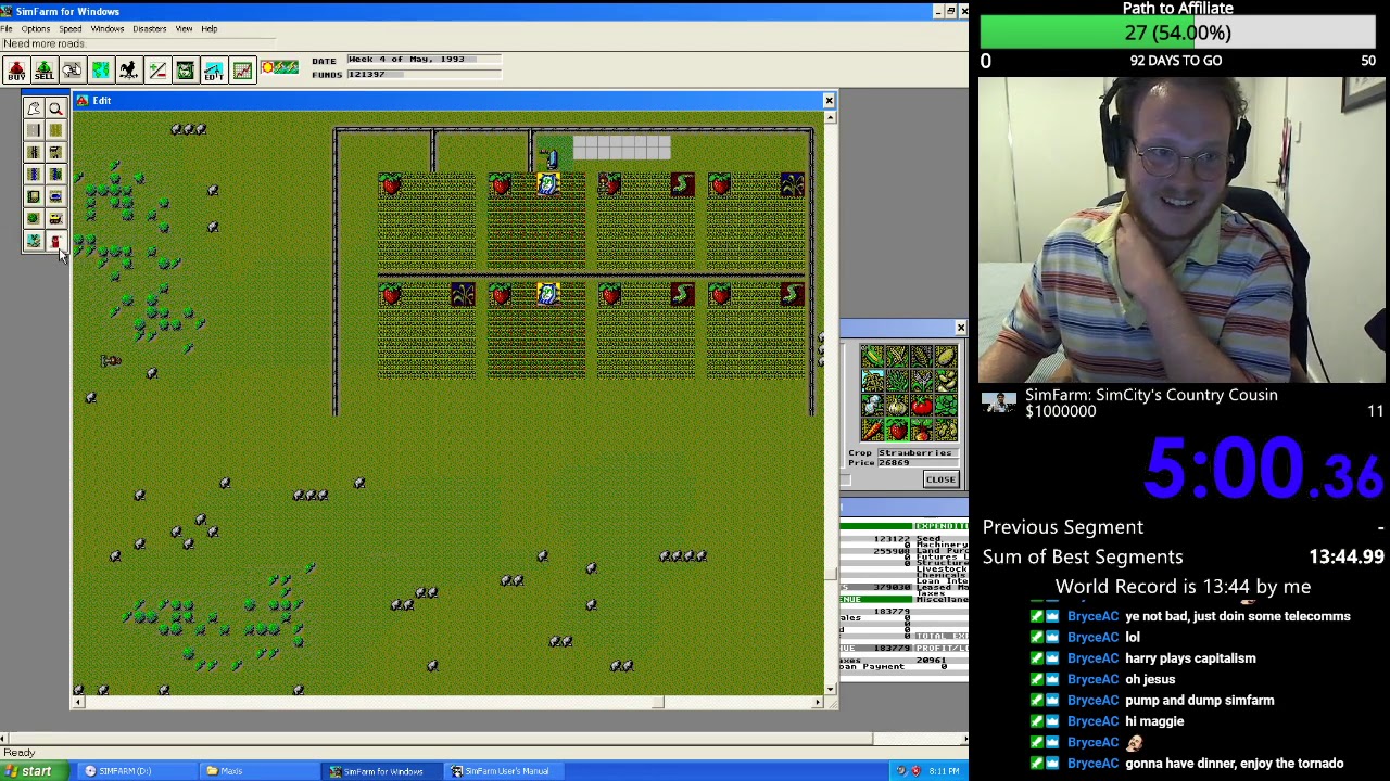 SimFarm `$1 000 000% New PB 