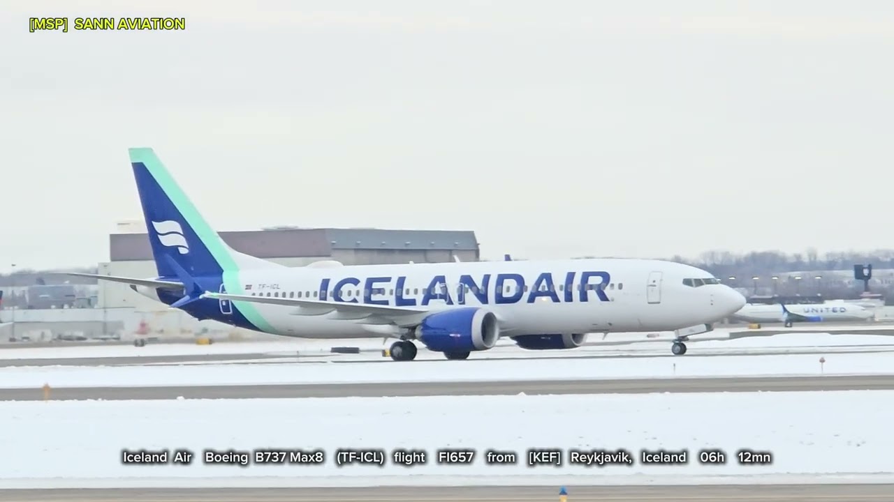 The Evening Spotting Planes in The Winter Of MSP 