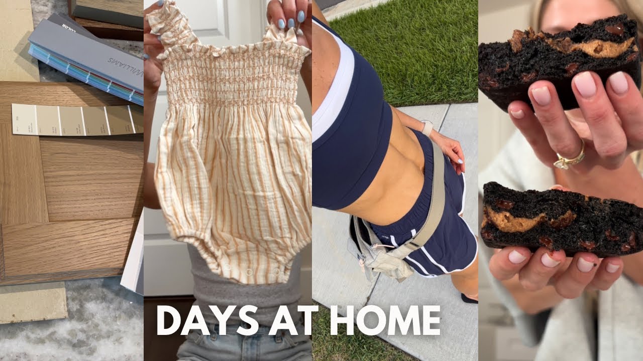 VLOG: healthy daily habits, hitting 15k steps, gf/df brownies, my sister’s having a baby girl !!