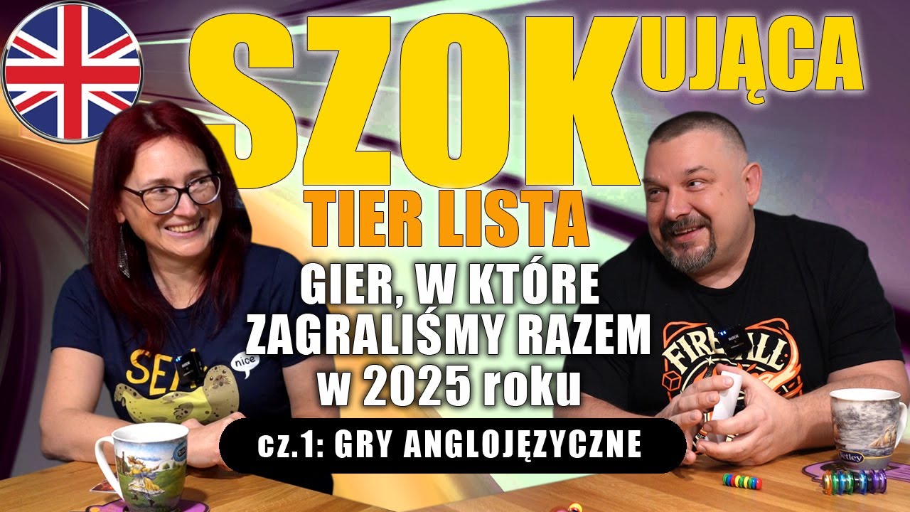 SZOKująca TIER LISTA gier roku 2025 zagranych z Robertem || cz.1 GRY ANGLOJĘZYCZNE