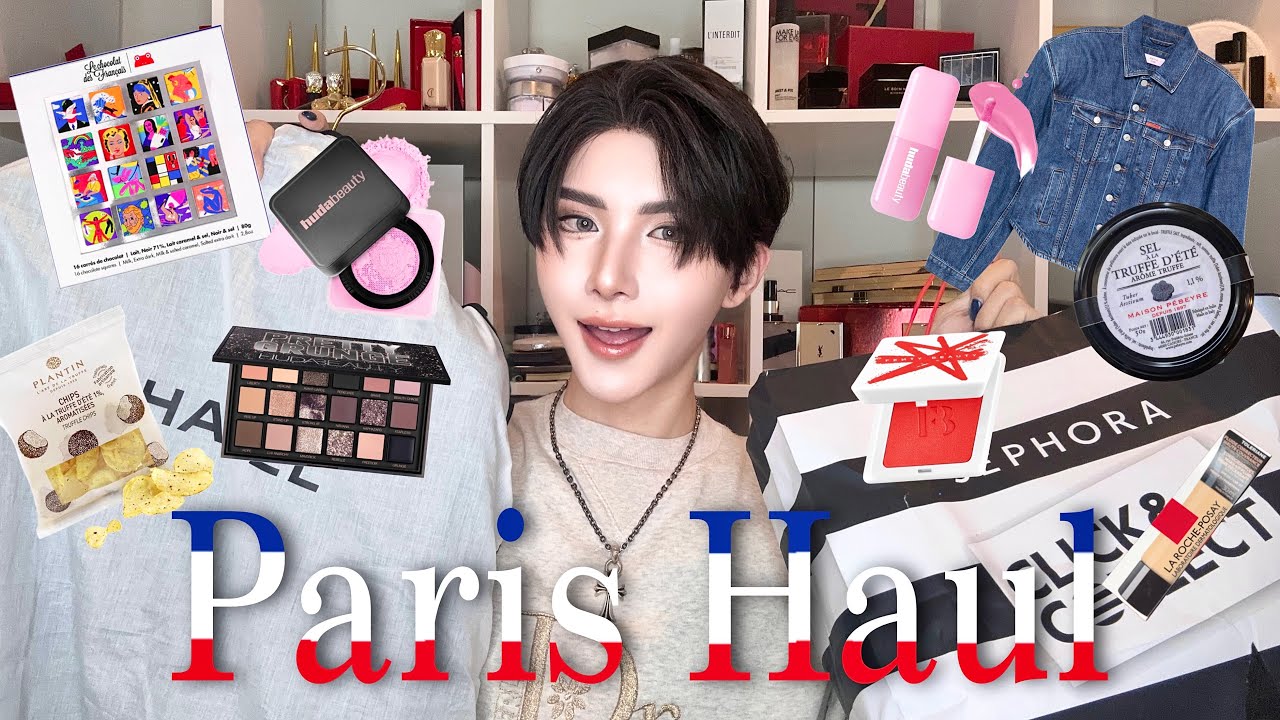 【パリ購入品】マジ大人買い🇫🇷5日間で買ったもの(コスメ,食品,服)全部見せ！！