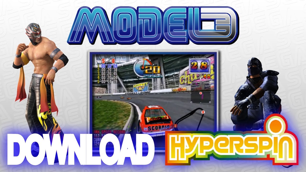 HYPERSPIN | SEGA MODEL 3 | PACK COMPLETE | FULL SET