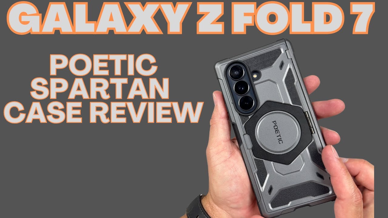Galaxy Z Fold 7 - Poetic Spartan Case Review