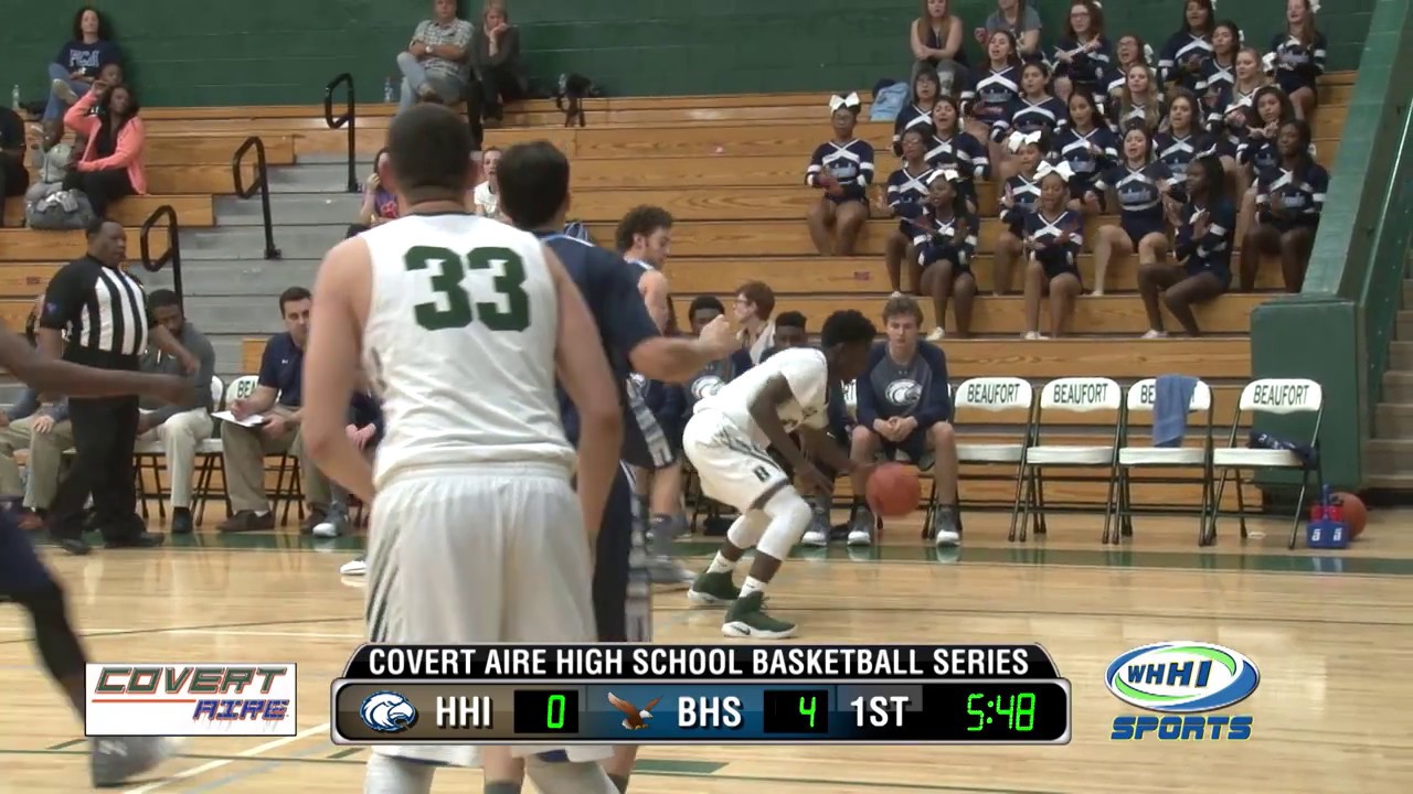 BASKETBALL | Hilton Head Island Seahawks at Beaufort Eagles BOYS 2017 | Full Game | WHHITV
