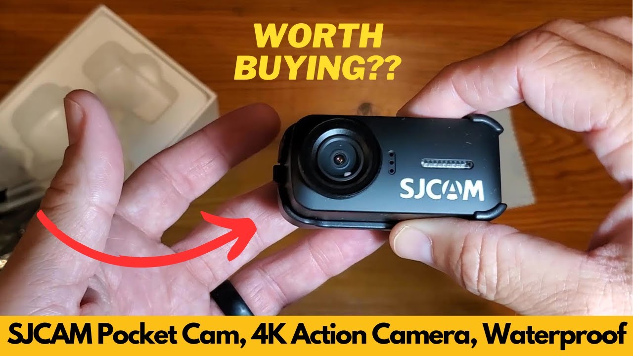 Стоит ли оно того? Карманная камера SJCAM, 4K-экшн-камера, стабилизация, водонепроницаемость, мин...
