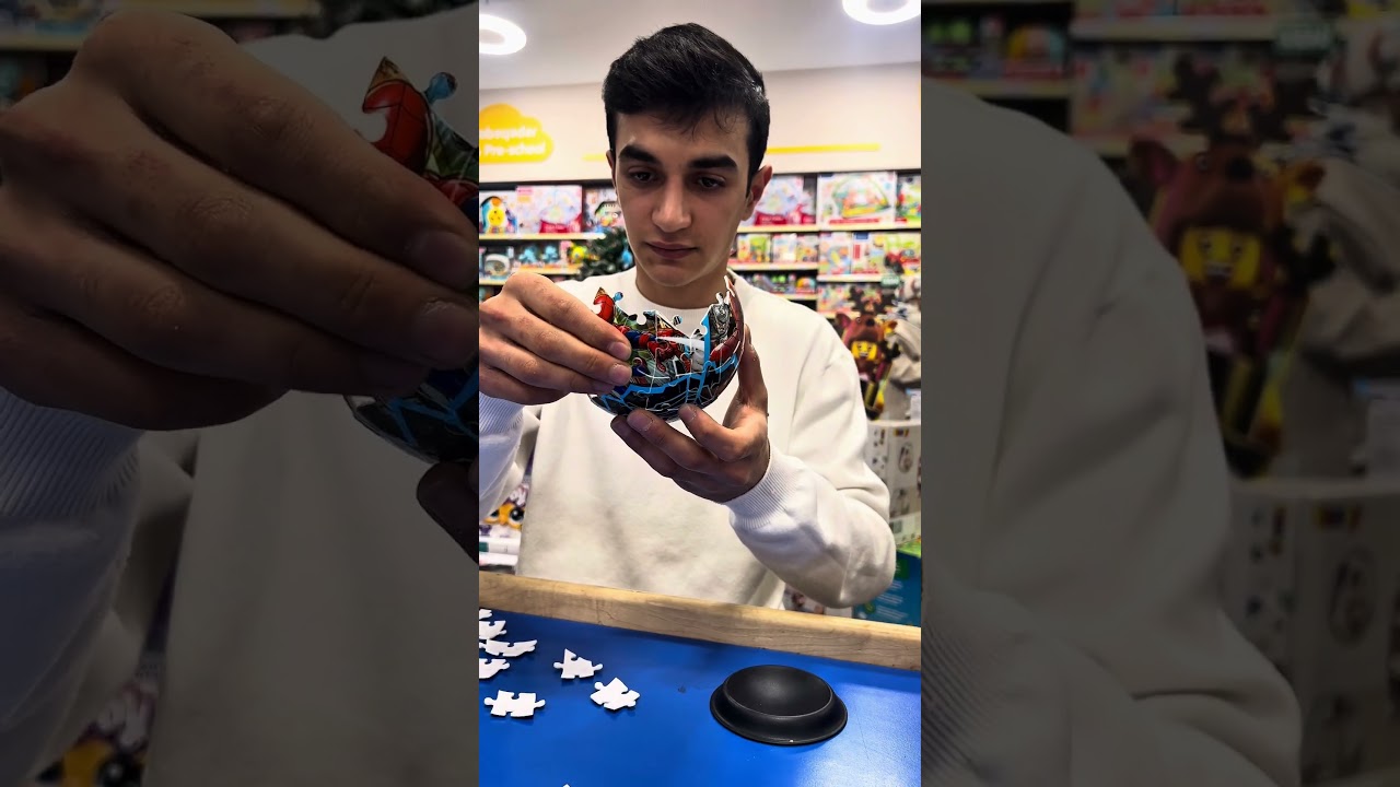 Spider-Man 3D Puzzle ilə uşaqlar həm əylənir, həm də məntiq bacarıqlarını inkişaf etdirirlər 🎁✨