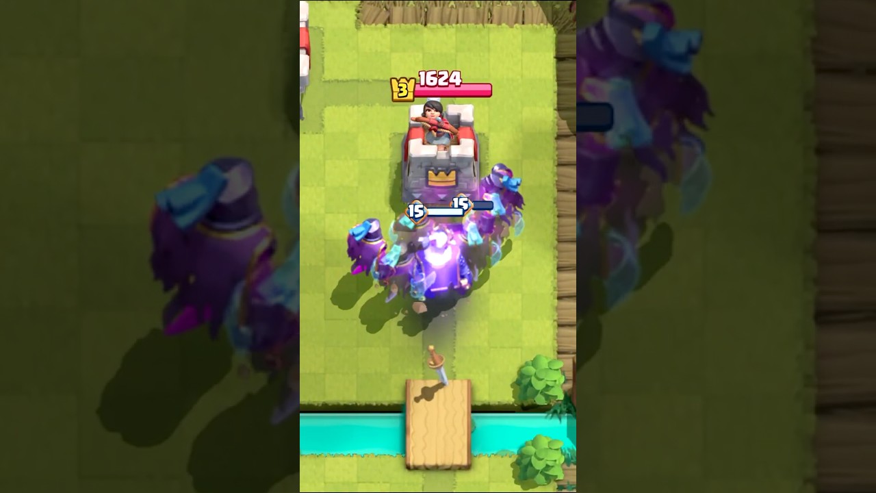 EVO ROYAL GHOST TROLLING IN ARENA 1! #clashroyale #shorts