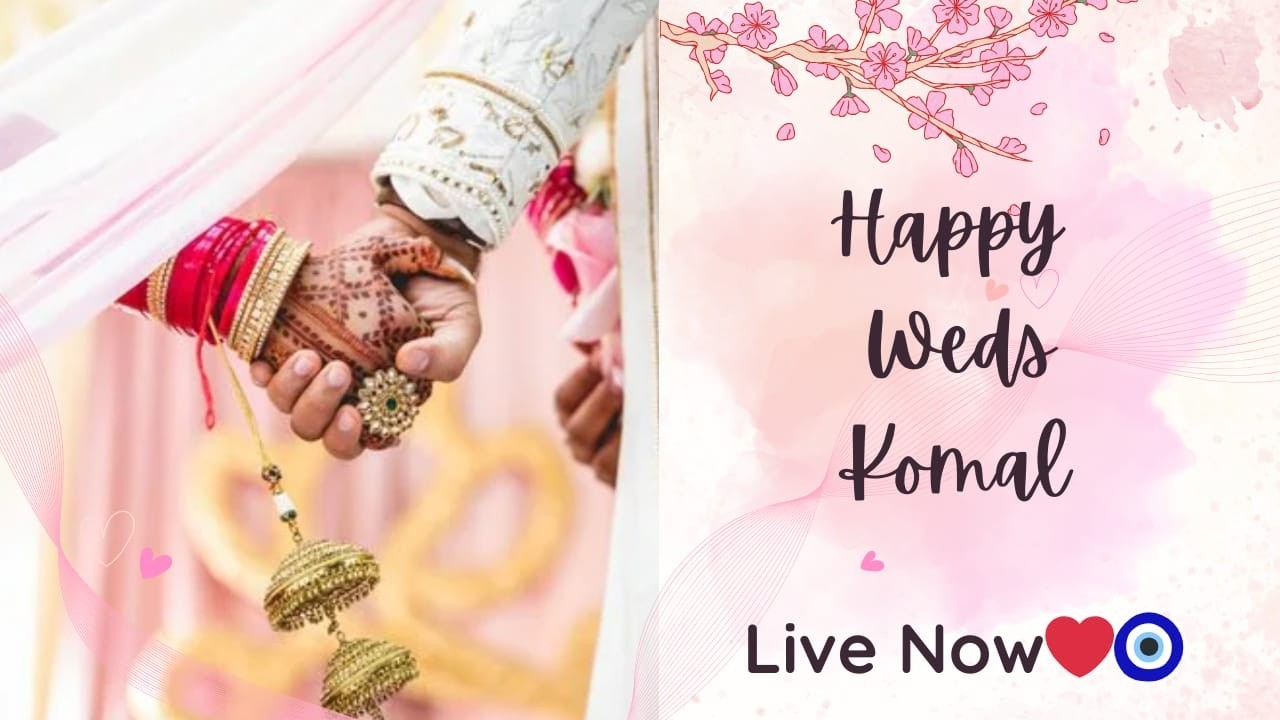 Happy Weds Komal Live Streaming//Live by:-Vishu Photography Pehowa//Mob:-8727984371