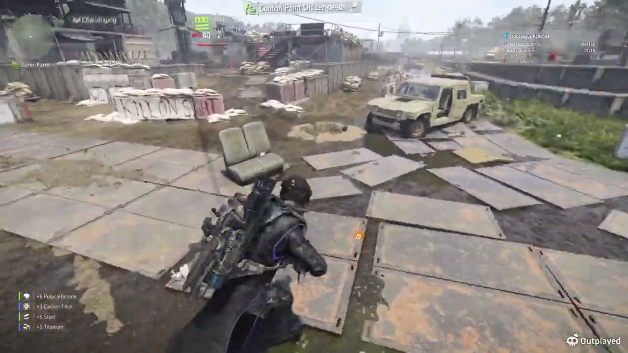 The division 2 pve ressources run example
