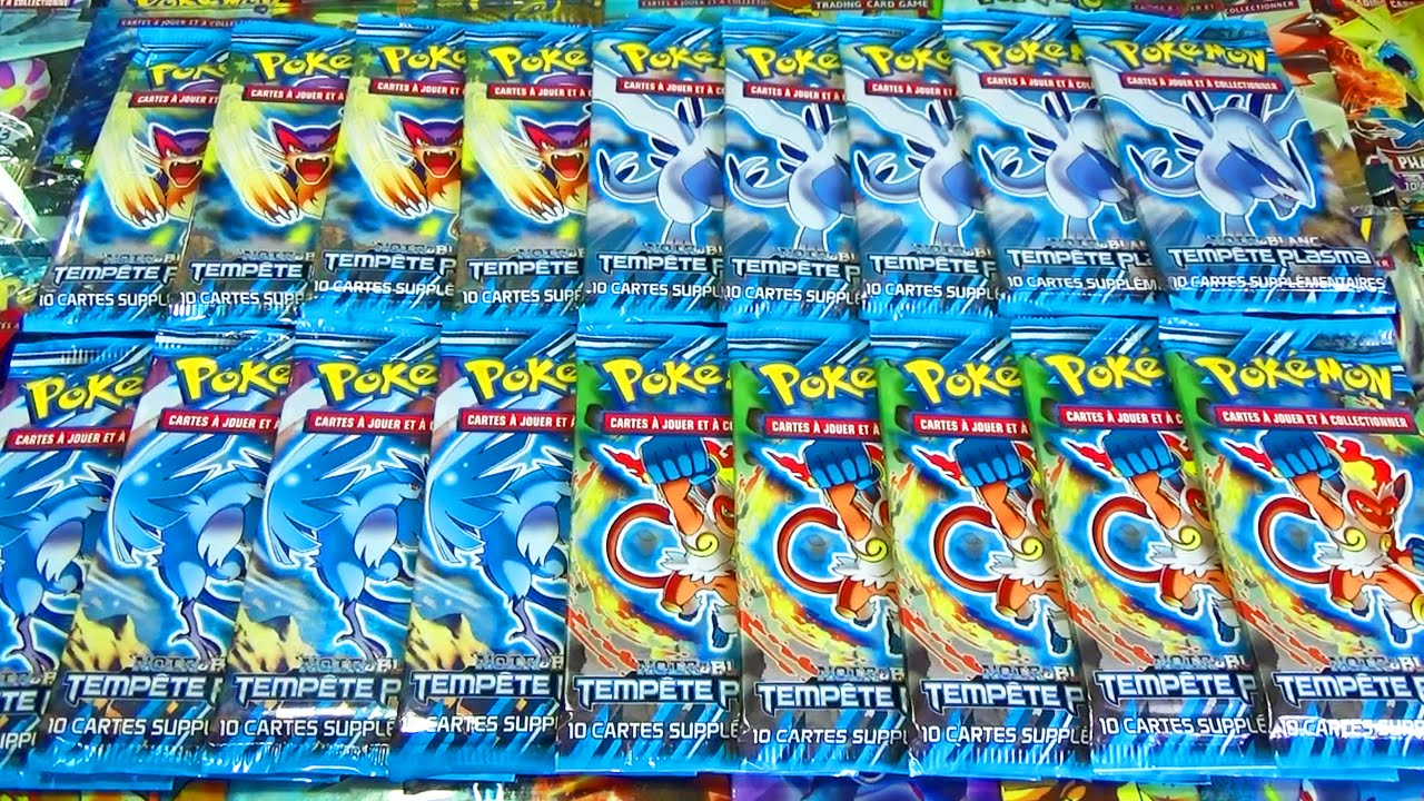 Ouverture de 18 boosters Pokémon Tempête Plasma - ULTRA-RARES FAILS !