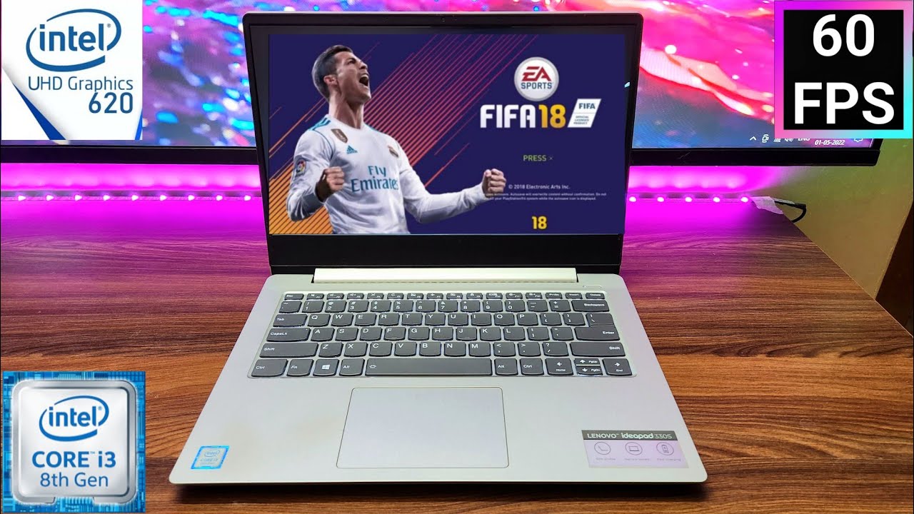 FIFA 18 runs Great on intel UHD 620 (60FPS)