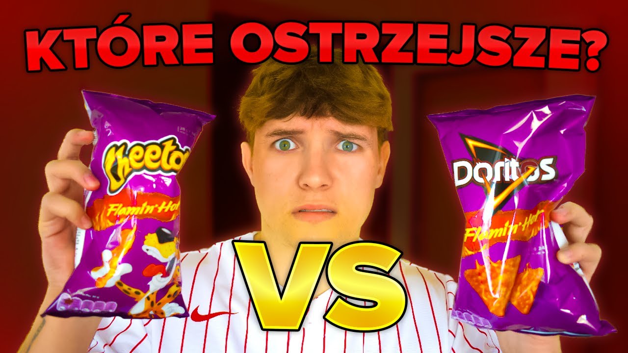 ERUPCJA W MORDZIE *cheetos vs doritos*