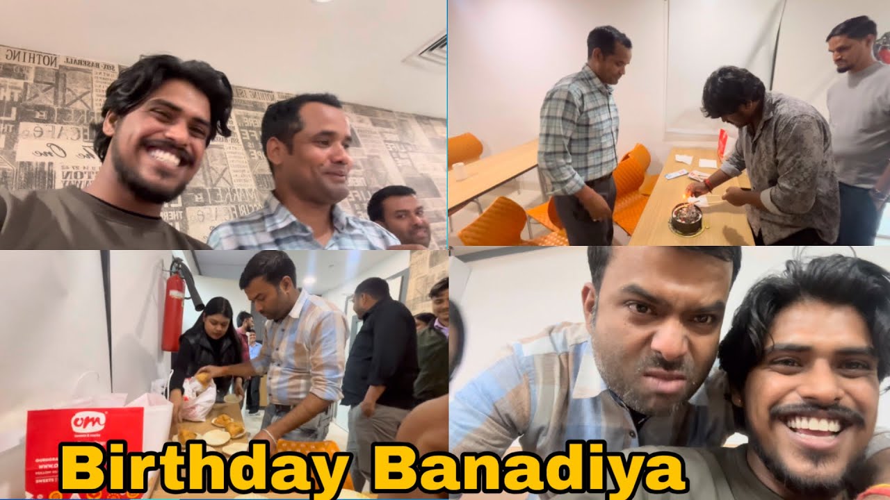 Aaj Sir Ka Birthday Bana Diya office Main😂 | Vlog167