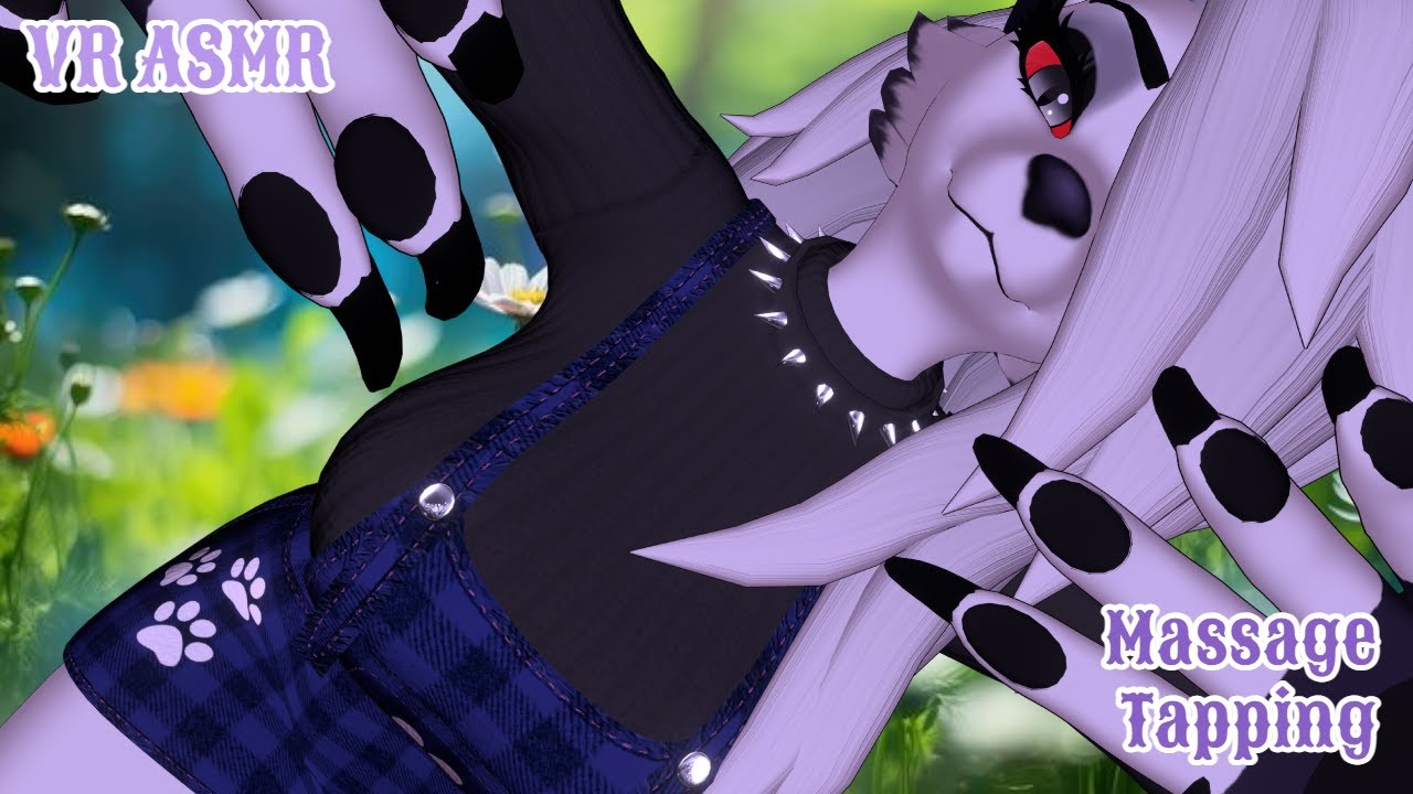 【 💜VRCHAT💜 】 Loona Tapping & Massage【🤍ASMR🤍】